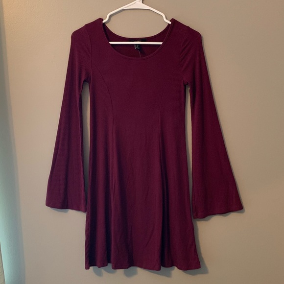 Forever 21 maroon dress - Picture 3 of 5